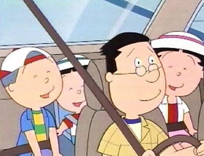 サザエさんマスオさんの運転